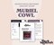 Muriel Crochet Cowl Velvet Yarn image 5